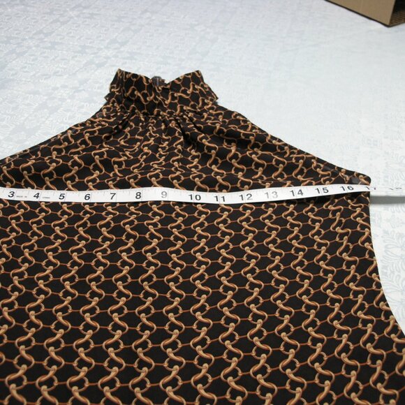 MICHAEL Michael Kors 100% Silk Halter top - Picture 3 of 9